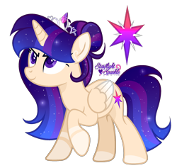 Size: 1660x1572 | Tagged: safe, artist:starflightsparkleyt, derpibooru import, oc, oc:aurora magic, alicorn, pony, female, mare, offspring, parent:flash sentry, parent:twilight sparkle, parents:flashlight, simple background, solo, transparent background