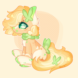 Size: 1200x1200 | Tagged: safe, artist:f-luffbutt, derpibooru import, oc, oc:dreamsicle, earth pony, pony, female, mare, solo, tongue, tongue out