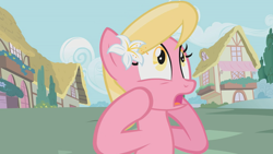 Size: 1280x720 | Tagged: safe, derpibooru import, screencap, lily, lily valley, earth pony, solo