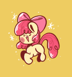 Size: 668x715 | Tagged: safe, artist:typhwosion, derpibooru import, apple bloom, female, filly, solo