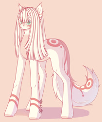 Size: 1280x1526 | Tagged: safe, artist:tinasivint, derpibooru import, oc, earth pony, pony, female, mare, simple background, solo