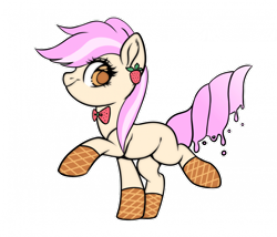 Size: 700x598 | Tagged: artist needed, safe, derpibooru import, oc, oc:vanillaberry swirl, food pony, original species, pony, bowtie, ear piercing, earring, female, food, jewelry, mare, piercing, ponified, simple background, solo, transparent background