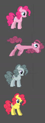 Size: 640x1731 | Tagged: safe, derpibooru import, pinkie pie, earth pony, pony, fighting is magic, concept art