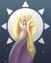 Size: 3080x3808 | Tagged: safe, artist:wild-thunder06, derpibooru import, daybreaker, alicorn, female, long hair, long mane, mare, solo