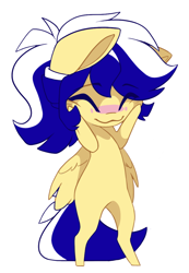 Size: 712x1027 | Tagged: safe, artist:arctic-fox, derpibooru import, oc, oc only, oc:animatedpony, pegasus, pony, bipedal, male, simple background, solo, transparent background, white outline