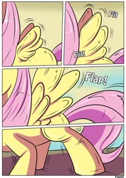 Size: 1024x1449 | Tagged: safe, artist:rex-equinox, derpibooru import, fluttershy, goo, goo pony, human, original species, pony, comic:goop attack, human to pony, species swap, transformation