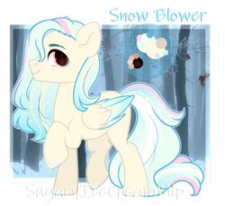 Size: 1280x1173 | Tagged: safe, artist:sugaryicecreammlp, derpibooru import, oc, oc:snow blower, pegasus, pony, male, solo, stallion