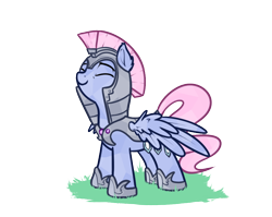 Size: 680x540 | Tagged: safe, artist:neuro, derpibooru import, pegasus, pony, female, guardsmare, mare, royal guard