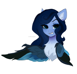 Size: 2100x2000 | Tagged: safe, artist:zlatavector, derpibooru import, oc, oc only, oc:tundra, pegasus, pony, bust, female, mare, portrait, sketch