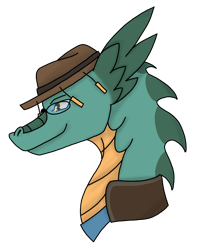Size: 2211x2754 | Tagged: safe, artist:agdapl, derpibooru import, dragon, bust, crossover, dragonified, glasses, hat, male, simple background, sniper, solo, species swap, team fortress 2, transparent background