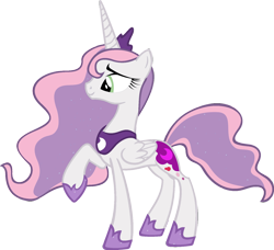 Size: 1600x1456 | Tagged: safe, artist:blah23z, derpibooru import, princess luna, sweetie belle, female, palette swap, recolor, simple background, solo, transparent background, vector