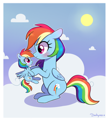 Size: 1800x2000 | Tagged: safe, artist:darkynez, derpibooru import, rainbow dash, pegasus, pony, blush sticker, blushing, cute, dashabetes, plushie, self plushidox