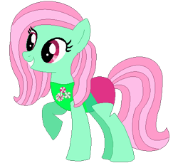 Size: 415x391 | Tagged: safe, artist:selenaede, artist:user15432, derpibooru import, minty, earth pony, pony, g3, g4, base used, clothes, cutie mark, cutie mark on clothes, g3 to g4, generation leap, leotard, olympics, raised hoof, raised leg, simple background, sports, sports outfit, sporty style, swimsuit, transparent background