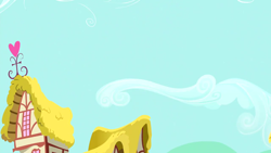 Size: 1280x720 | Tagged: safe, derpibooru import, screencap, slice of life (episode), background, cloud, hill, no pony, ponyville, scenic ponyville