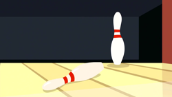 Size: 1280x720 | Tagged: safe, derpibooru import, screencap, slice of life (episode), background, bowling, bowling alley, bowling pin, everything is ruined, liminal space, no pony, scenic ponyville