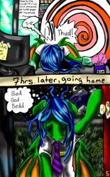 Size: 743x1200 | Tagged: safe, artist:bittersweetworms, artist:torpy-ponius, derpibooru import, oc, pony, comic, in color