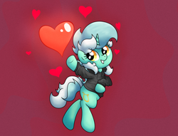 Size: 4936x3764 | Tagged: safe, artist:background basset, derpibooru import, lyra heartstrings, pony, unicorn, bipedal, bipedal leaning, clothes, cute, dig the swell hoodie, heart, hoodie, leaning, lyrabetes, simple background, smiling, solo