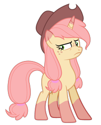 Size: 1597x1965 | Tagged: safe, artist:cindydreamlight, derpibooru import, oc, pony, unicorn, female, hat, mare, simple background, solo, transparent background