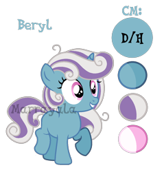 Size: 1086x1138 | Tagged: safe, artist:marrayala, derpibooru import, oc, oc only, oc:beryl, pony, unicorn, base used, female, filly, offspring, parent:fashion plate, parent:rarity, parents:rariplate, reference sheet, simple background, solo, transparent background, watermark