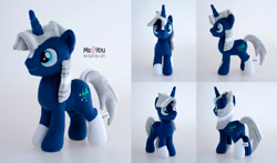 Size: 2300x1351 | Tagged: safe, artist:meplushyou, derpibooru import, oc, oc:spellbinder, pony, unicorn, irl, male, photo, plushie, solo, stallion