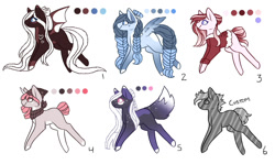 Size: 1321x787 | Tagged: safe, artist:inspiredpixels, derpibooru import, oc, oc only, earth pony, pegasus, pony, adoptable