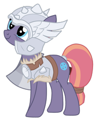 Size: 1048x1318 | Tagged: safe, artist:gmaplay, derpibooru import, sun cross, earth pony, pony, armor, campfire, female, guardsmare, mare, mighty helm, mighty helmet, royal guard, solo