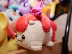 Size: 1024x768 | Tagged: safe, derpibooru import, apple bloom, :3, female, filly, irl, photo, toy