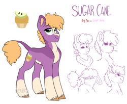 Size: 2217x1809 | Tagged: safe, artist:moccabliss, derpibooru import, little mac, earth pony, pony, ..., alternate name, big macintosh's yoke, coat markings, leonine tail, male, older, older little mac, simple background, socks (coat marking), solo, stallion, straw in mouth, white background, yoke