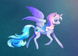 Size: 3289x2395 | Tagged: safe, artist:wormdraws, derpibooru import, pegasus, pony, aurora mist, solo