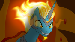 Size: 1151x646 | Tagged: safe, artist:pizza lord, derpibooru import, edit, oc, oc:drizzle dots, oc:solar dots, fanfic:playing with fire, fire, trace