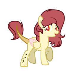 Size: 2000x2000 | Tagged: safe, artist:stardustshadowsentry, derpibooru import, oc, oc:serene chaos, hybrid, female, interspecies offspring, offspring, parent:discord, parent:fluttershy, parents:discoshy, simple background, solo, transparent background