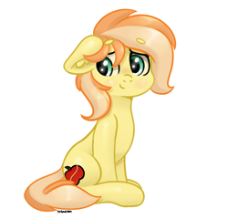 Size: 1634x1567 | Tagged: safe, artist:yelowcrom, derpibooru import, oc, oc only, pony, female, mare, simple background