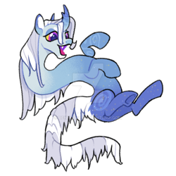 Size: 1920x1920 | Tagged: safe, artist:renhorse, derpibooru import, oc, draconequus, deviantart watermark, female, obtrusive watermark, simple background, solo, transparent background, watermark