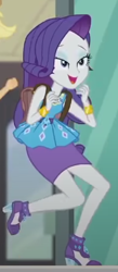 Size: 186x427 | Tagged: safe, derpibooru import, screencap, applejack, rarity, better together, equestria girls, the last day of school, cropped, rarity peplum dress