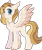 Size: 698x824 | Tagged: safe, artist:rickysocks, derpibooru import, oc, oc only, oc:banana sunrise splitz, hippogriff, hybrid, pony, female, hippogriff oc, interspecies offspring, magical lesbian spawn, offspring, parent:pinkie pie, parent:princess skystar, parents:skypie, simple background, solo, transparent background