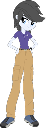 Size: 205x563 | Tagged: safe, artist:pegasski, derpibooru import, oc, oc only, equestria girls, base used, clothes, equestria girls-ified, female, hand on hip, pants, shoes, simple background, smiling, solo, transparent background