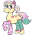 Size: 1008x1106 | Tagged: safe, artist:xppp1n, oc, oc only, earth pony, pony, heterochromia, male, multicolored coat, multicolored mane, multicolored tail, raised hoof, raised leg, smiling, solo, stallion