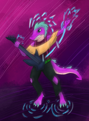 Size: 3383x4569 | Tagged: safe, artist:theenderrebel, derpibooru import, spike, anthro, dragon, transgender