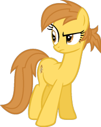 Size: 616x773 | Tagged: safe, artist:pegasski, derpibooru import, oc, oc only, oc:anna autumn, earth pony, pony, base used, earth pony oc, eyelashes, female, mare, simple background, solo, suspicious, transparent background