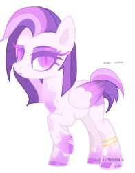 Size: 1896x2418 | Tagged: safe, artist:memengla, derpibooru import, oc, pegasus, pony, base used, slit eyes, solo