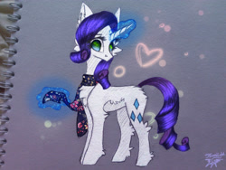 Size: 4160x3120 | Tagged: safe, artist:jsunlight, derpibooru import, rarity, pony, unicorn, clothes, scarf, solo