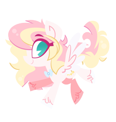 Size: 2259x2370 | Tagged: safe, artist:spacekitsch, derpibooru import, oc, oc only, oc:ninny, pegasus, bowtie, commission, looking at you, your character here