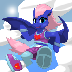 Size: 2000x2000 | Tagged: safe, artist:skyblue2005, derpibooru import, oc, oc:allie way, exeron fighters, exeron outfit