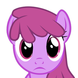 Size: 5000x5000 | Tagged: artist needed, safe, berry punch, berryshine, earth pony, pony, bust, female, frown, looking at you, mare, portrait, simple background, solo, transparent background