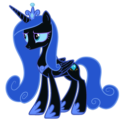 Size: 1600x1600 | Tagged: safe, artist:blah23z, derpibooru import, nightmare moon, princess cadance, alicorn, pony, corruptance, corrupted, corrupted cadance, dark magic, evil cadance, female, hoof shoes, jewelry, magic, palette swap, peytral, recolor, simple background, solo, tiara, transparent background