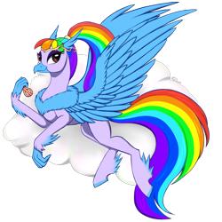 Size: 4000x4000 | Tagged: safe, artist:shkura2011, derpibooru import, oc, oc:nacreous mulberry, classical hippogriff, hippogriff, female, simple background, solo, transparent background