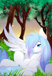 Size: 1772x2598 | Tagged: safe, artist:takan0, derpibooru import, oc, oc only, oc:kimy sparkle, pegasus, pony, female, mare, solo, tree