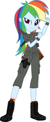 Size: 575x1389 | Tagged: safe, artist:edy_january, derpibooru import, edit, rainbow dash, equestria girls, american soldiers, call of duty, gun, handgun, m1911, m1911a1, m1a1 thomson, marine, marines, pistol, solo, submachinegun, thomson gun, u.s marines, vector, vector edit, weapon, world war ii