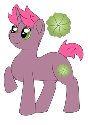 Size: 1084x1536 | Tagged: safe, artist:colorcodetheartist, derpibooru exclusive, derpibooru import, clover (g1), oc, oc:lucky clover, unicorn, generation leap, horn, simple background, transparent background, unicorn oc