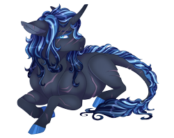 Size: 3063x2438 | Tagged: safe, artist:gigason, derpibooru import, oc, oc:glory strike, pony, unicorn, female, lying down, magical gay spawn, mare, offspring, parent:king sombra, parent:shining armor, parents:shiningsombra, prone, scar, simple background, solo, transparent background